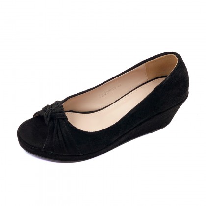 VERN'S Peep Toe Wedge Pumps - S20288810