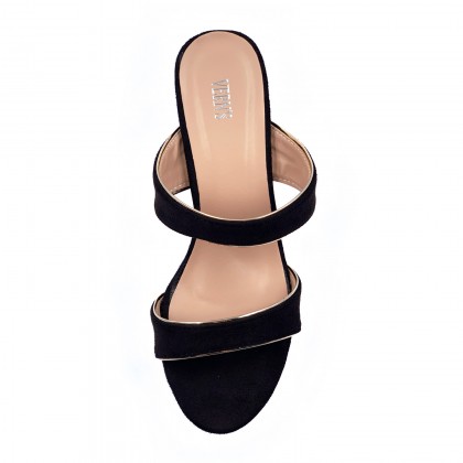 VERN'S Peep Toe Heel Mules - S07026110